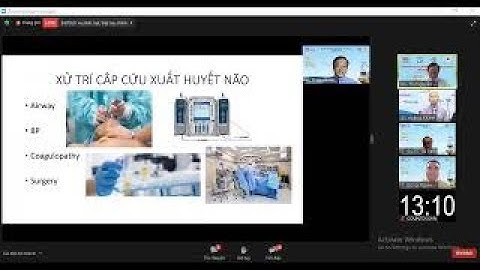 Cập nhật xử trí THA trong đột quị xuất huyết não cấp