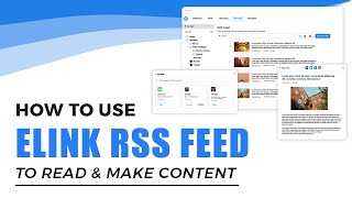 elink RSS Feed Tutorial screenshot 2