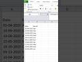 Excel Magic: Get Month Name from Date 🧮 #trending #shorts #excel #google