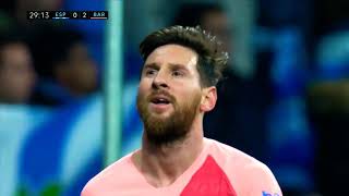 Lionel Messi Vs Rdc Espanyol Away 2018