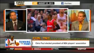 Espn First Take Chris Paul Becomes President Of Nba Players Ociation - Espn Sport First Take