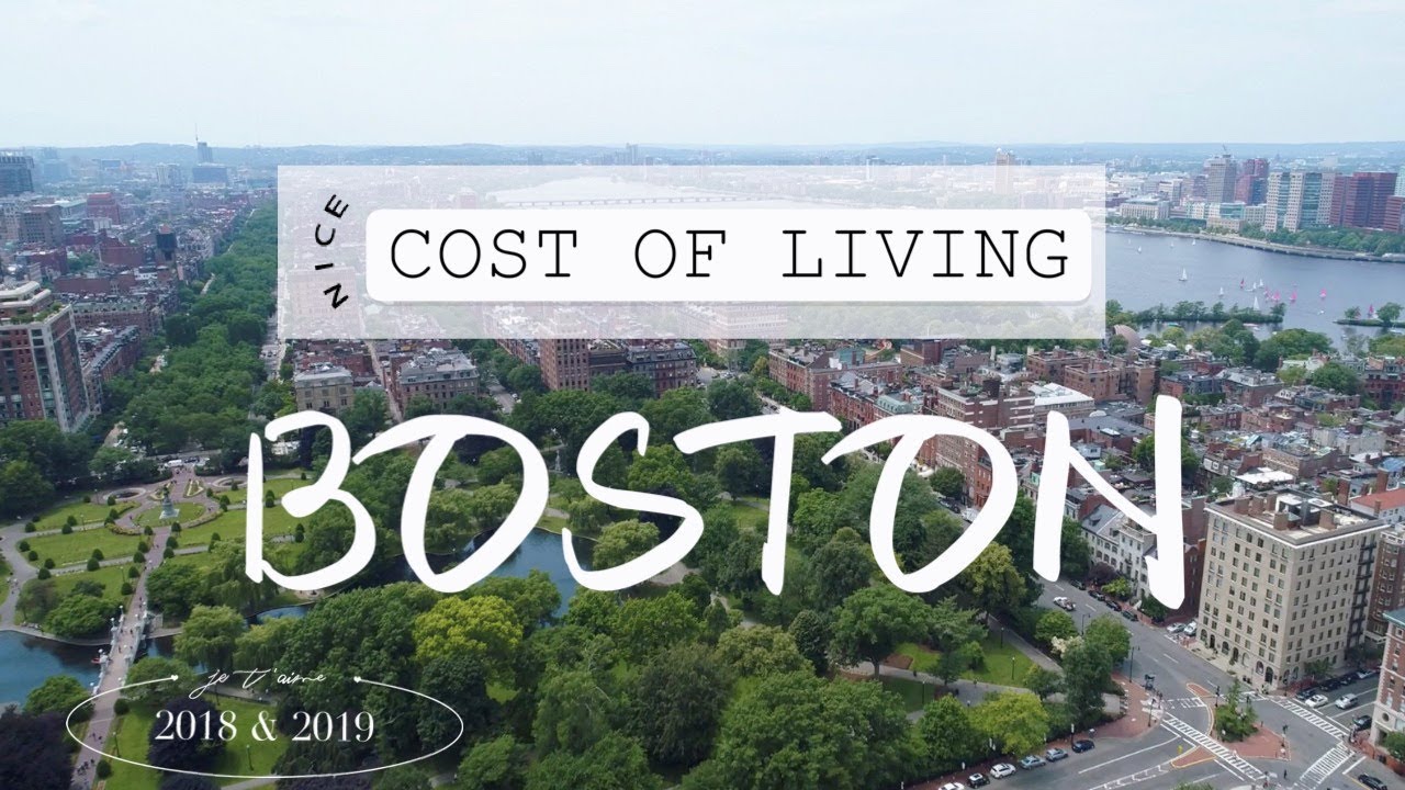 在房租全美第三的BOSTON生活一个月需要花多少钱？？ LIVING EXPENSES IN BOSTON AREA (2018