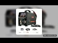 SucceBuy 5-in-1 MIG Welder 200Amp Pluse Mig Welding Machine Gas MIG/Flux Core MIG/Stick/Lift TIG/AU
