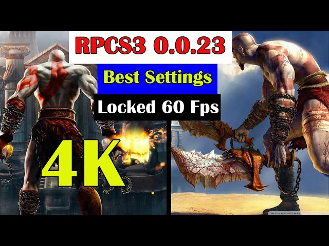 RPCS3 (PS3 Emulator) - God of War: Origins Collection Save Game 100%