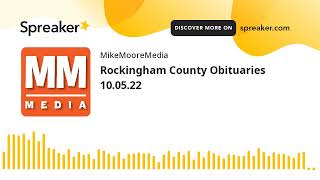 Rockingham County Obituaries 10.05.22