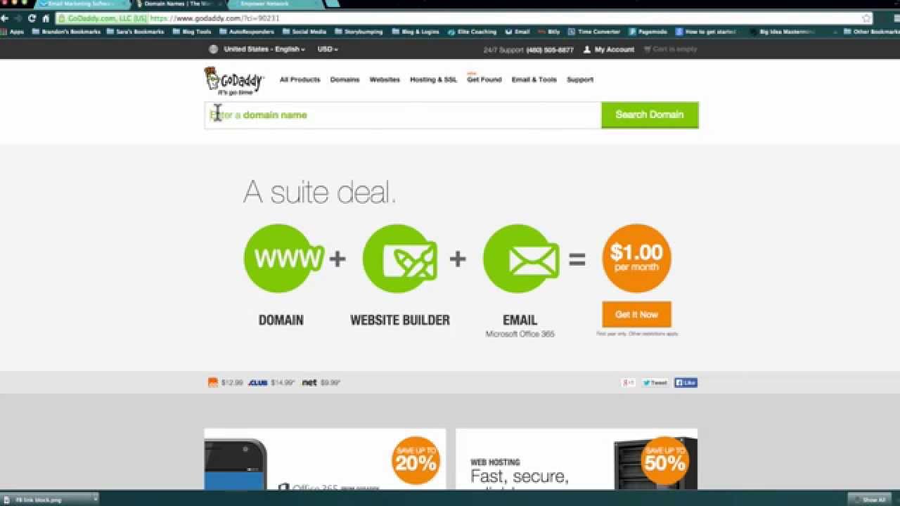 How To Mask or Hide Your Affiliate Link with GoDaddy in 3 Easy Steps!