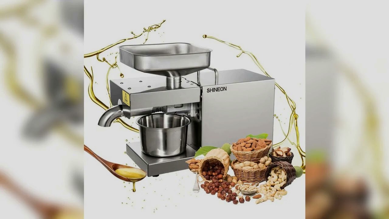 A must-have product! 1500W 110V/220V Automatic Cold Press Oil Machine, Oil Cold Press Machine, Sun