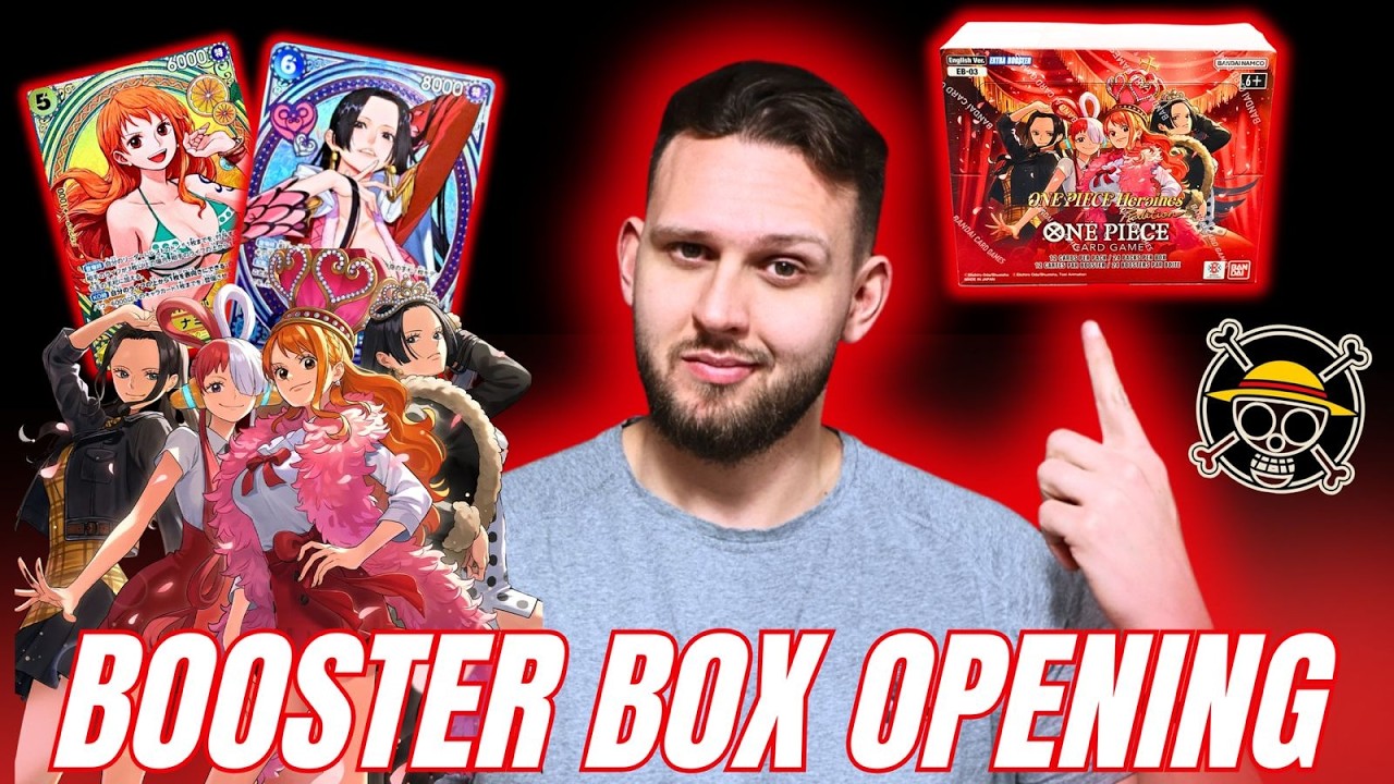 Opening $550 ONE PIECE EB-03 (HEROINES EDITION) Booster Box