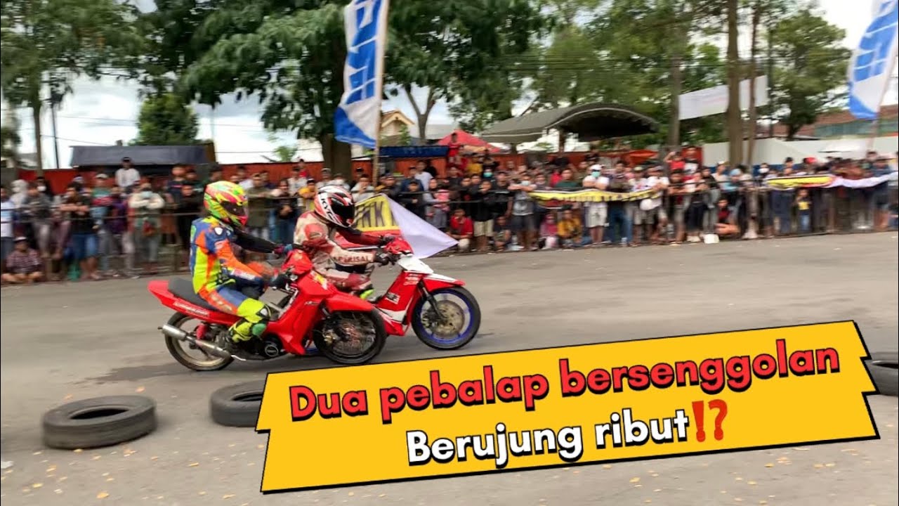 Insiden Senggolan, Berujung Ribut⁉️Kelas ExRider Seru‼️Road Race Tulungagung 7/8/2022 Hut Team Cobra
