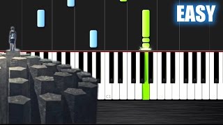 Imagine Dragons - Radioactive - EASY Piano Tutorial by PlutaX - Synthesia chords