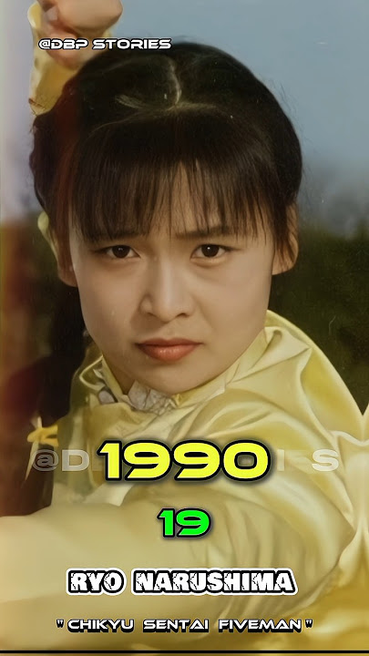 CHIKYU SENTAI FIVEMAN (1990) Cast Then and Now (2024) #ytshorts #shorts #powerrangers