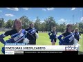 River Oaks cheerleaders bring Mustang pride to Week 2 of Cheerleader Challenge