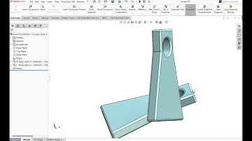 Mate: 3. Perpendicular Mate (SolidWorks Assembly)