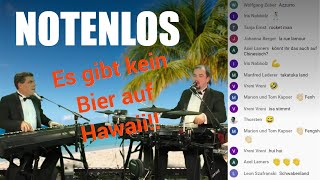 Es Gibt Kein Bier Auf Hawaii - Notenlos Improvisiert Online