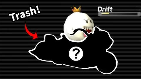 The Worst Vehicle on the Hardest Tracks in Mario Kart Wii...