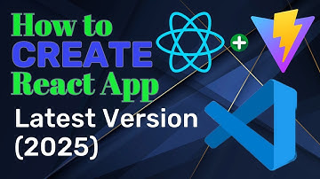 How to Create React App (Latest Version 2025) | Fastest Way with Vite!⚛️