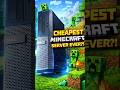 $50 Minecraft Server… Java + Bedrock?! #minecraft
