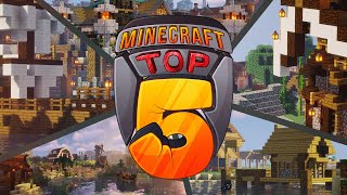 TOP5 MINECRAFT KRÁĽOVSTIEV NA NAŠOM STREAM SERVERI