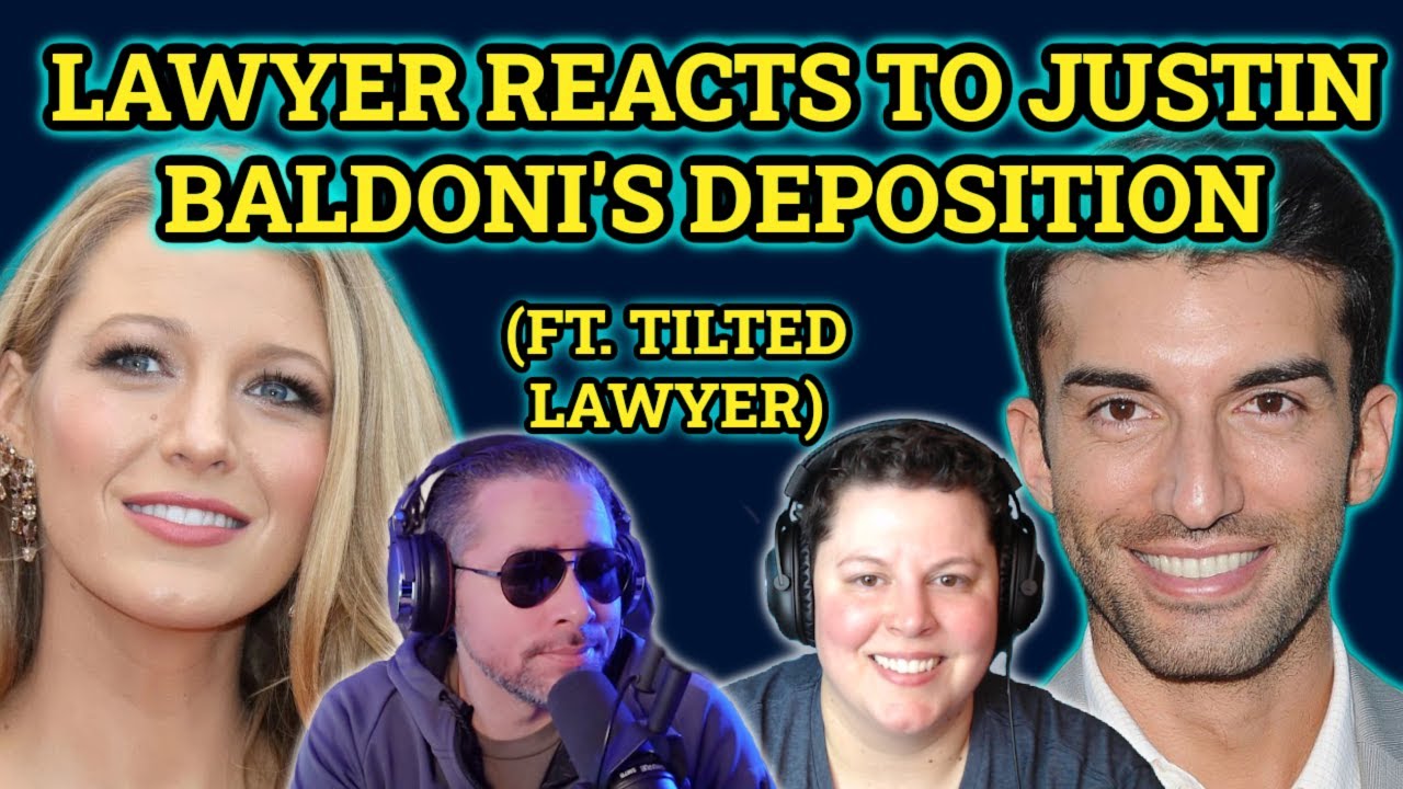 Lawyer Reacts to Justin Baldoni's Deposition (ft. Tilted Lawyer)