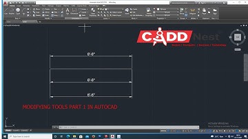Auto CADD Modifying Tools Part-1