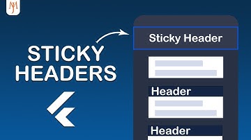 Flutter: Sticky Header in ListView