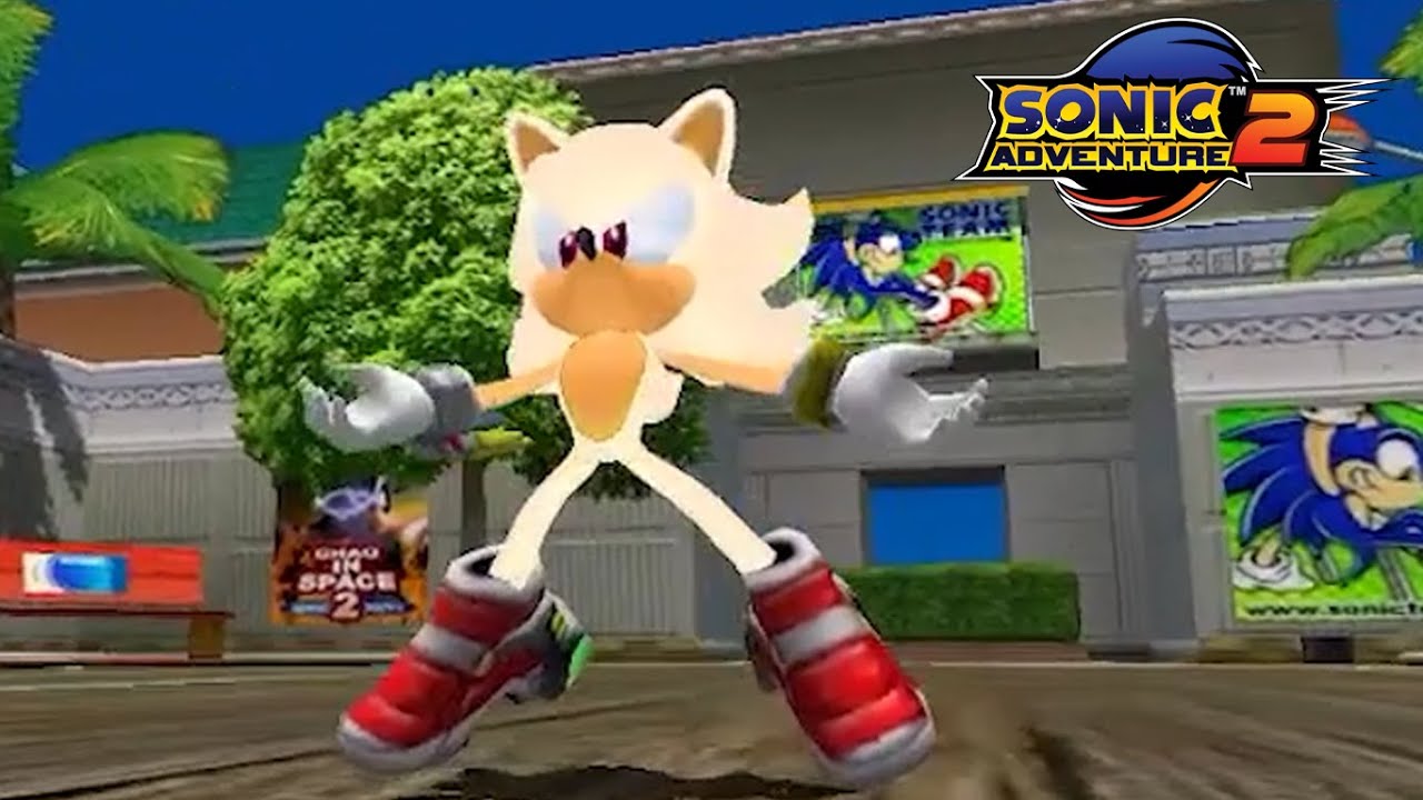 Glowing Hyper Sonic [Sonic Adventure 2] [Mods]