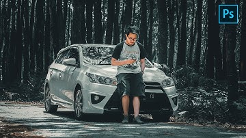 Cinematic Mood Color Grading | Photoshop Tutorial