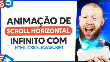 Criando uma Animação de Scroll Horizontal Infinito com HTML, CSS e JavaScript