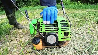 ✅ String Trimmer - Mowing the Grass