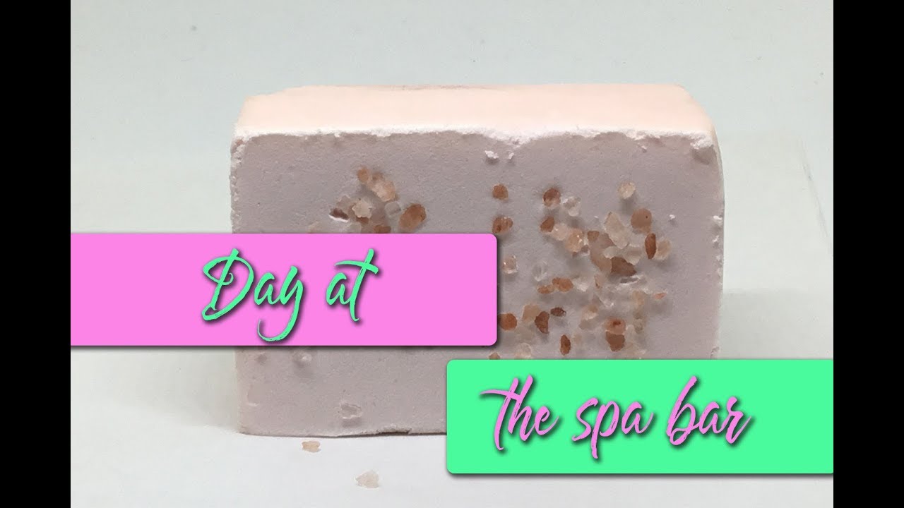 Spa Bar - Sea Salt Cold Process Soap - YouTube