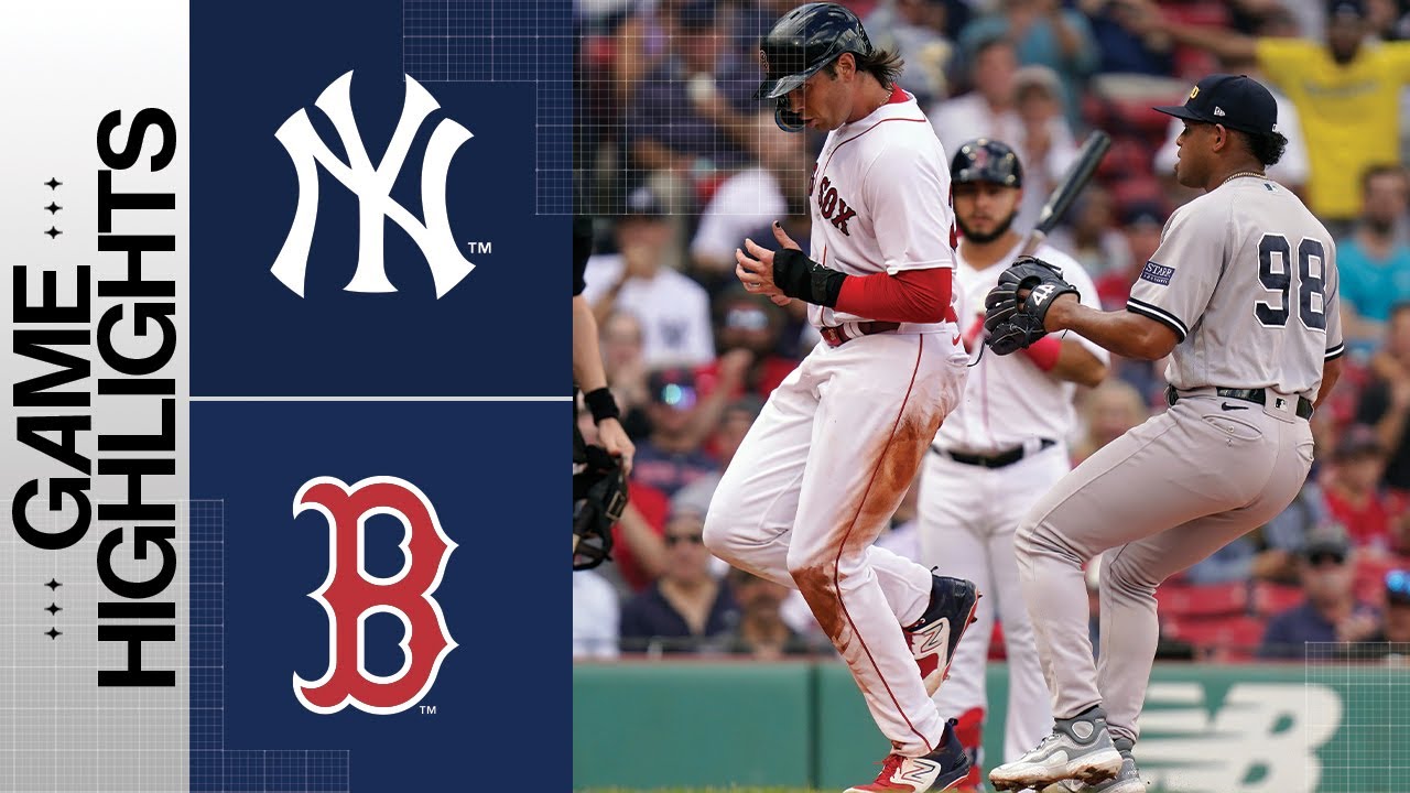 Yankees vs. Red Sox Game 1 Highlights (9/12/23)