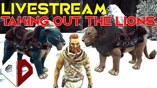 Ark Livestream With  @TheMeltedJedi   - Taking out the Lions! Caballus Stream #6