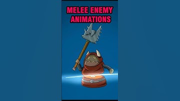 Roguelike Game Melee Enemy Animations!  #gaming #indiespotlight #roguelike