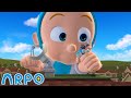 Plant Vs Robot! | Arpo the Robot | Funny Cartoons for Kids | @ARPO The Robot