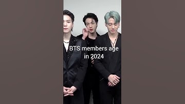 Bts members age in 2024 💜 #kpop #bts #shortsfeed #shortvideo #trending #gasolina