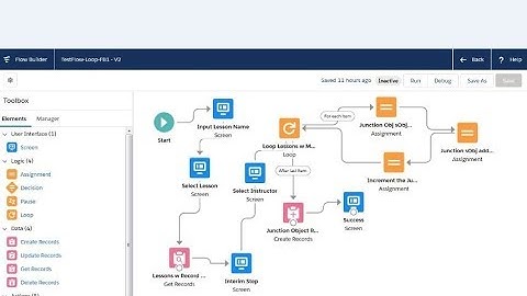 Flow Builder 101.5 Get Records + Loop Element