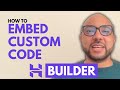 How to Embed Custom Code in Hostinger Website Builder