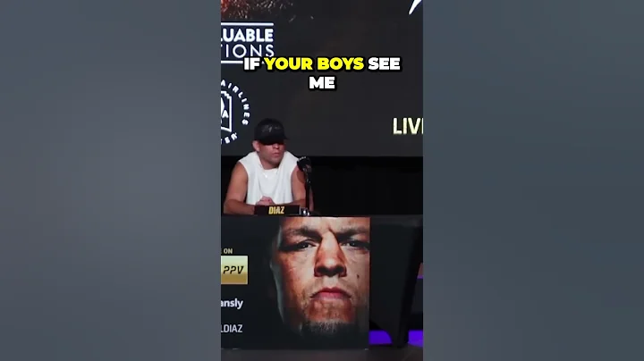 Beta Reporter disrespects Nate Diaz #natediaz #jakepaul #paulvsdiaz