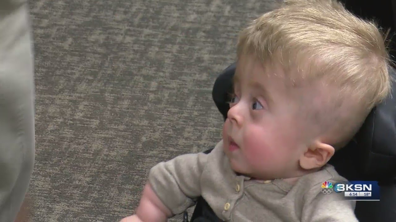 Wheelchair clinic helps toddler gain freedom through mobility