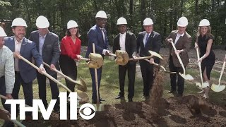 Pulaski County leaders break ground on tiny home village to house homeless