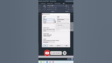 Setting up Drawing Units in AutoCad 2022 || Autocad Short Tricks