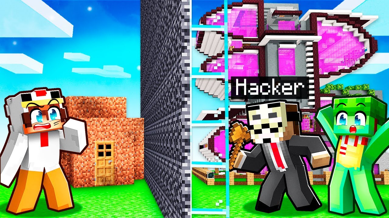 J'ai TRICHÉ avec un HACKER dans un BUILD BATTLE sur Minecraft !