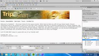 How To Use Adobe Dreamweaver CS6 (Beginners)