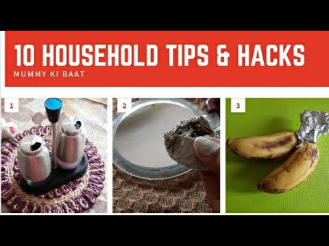 10 Household Tips & Hacks That Will Make Your Life Easier - YouTube