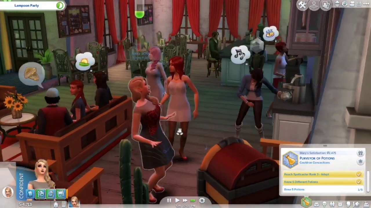 BE GONE CURSE SIMS 4 Realm of Magic YouTube
