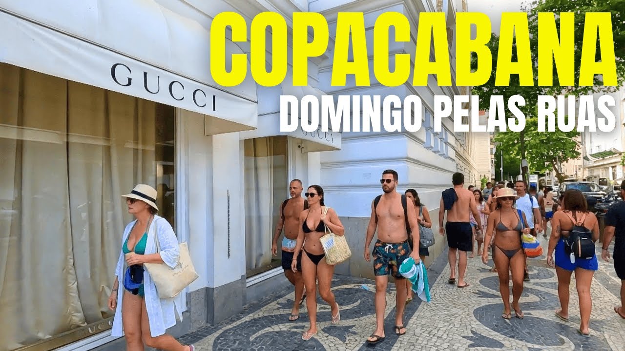 Воскресенье в Копакабане: прогулка по улицам района.