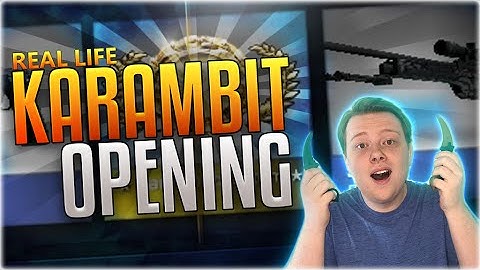 OPENING TWO KARAMBITS IN REAL LIFE! - Real CS:GO Knife Unboxing! (OnlineKnifeShow.com)