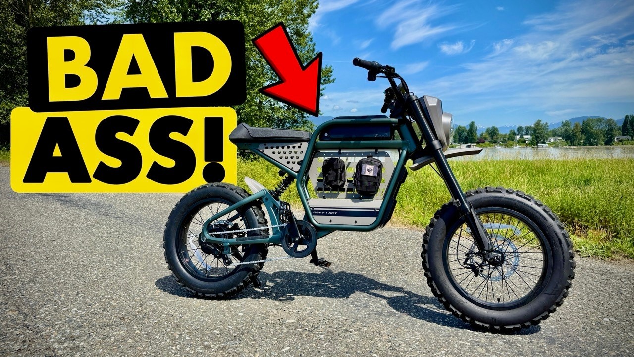 This E-bike Has HIDDEN POWER! - Ride1up Revv1 DRT