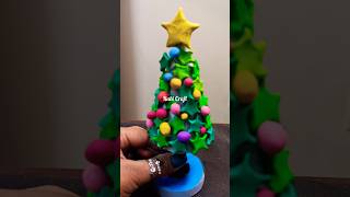 DIY- Christmas Tree Craft??shorts viral christmas craft diy art youtubeshorts ashortaday