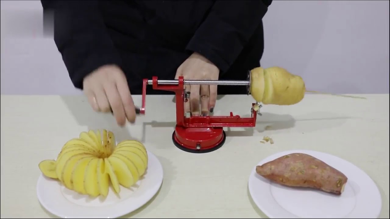 Manual Spiral Potato Slicer — Tony's Finest – Tonys Finest